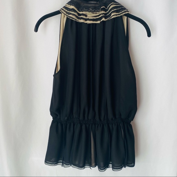 Robert Rodriguez Ruffled Top Blouse Medium EUC - Picture 6 of 14